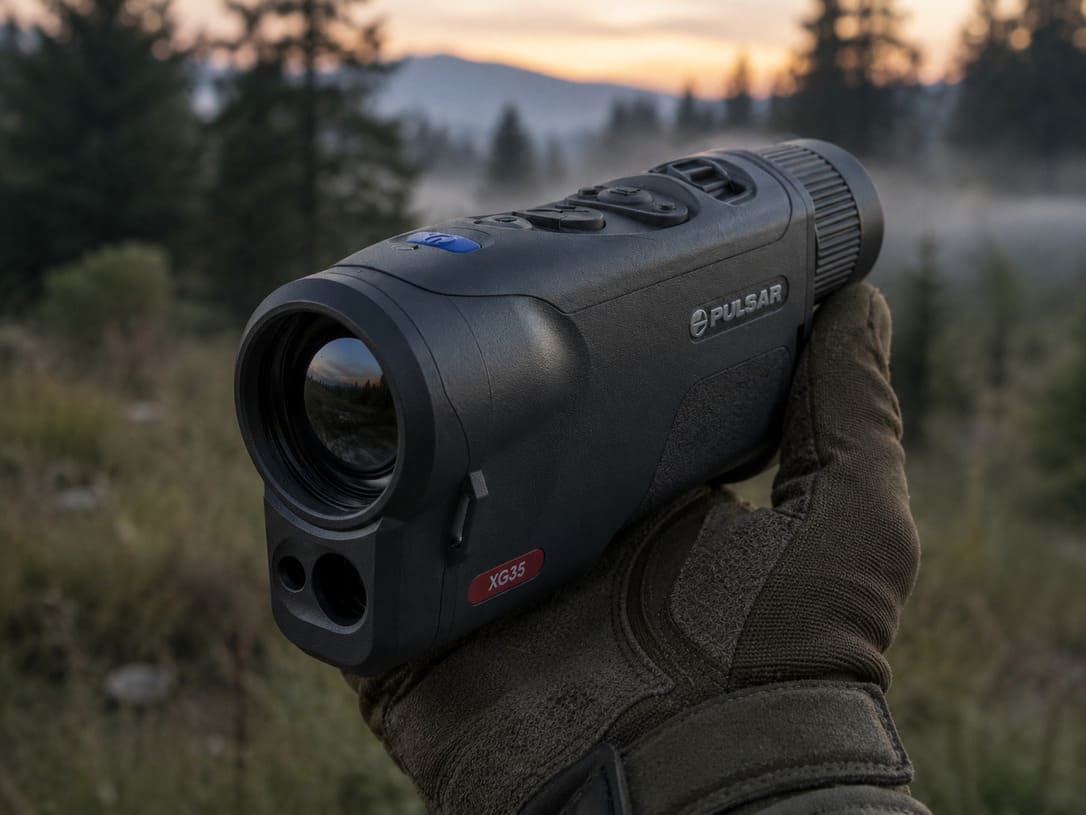 Pulsar Oryx LRF XG35 počas testovania v teréne