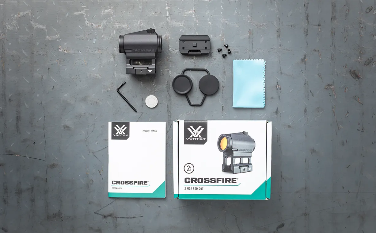 Obsah balenia Crossfire HD 8×42