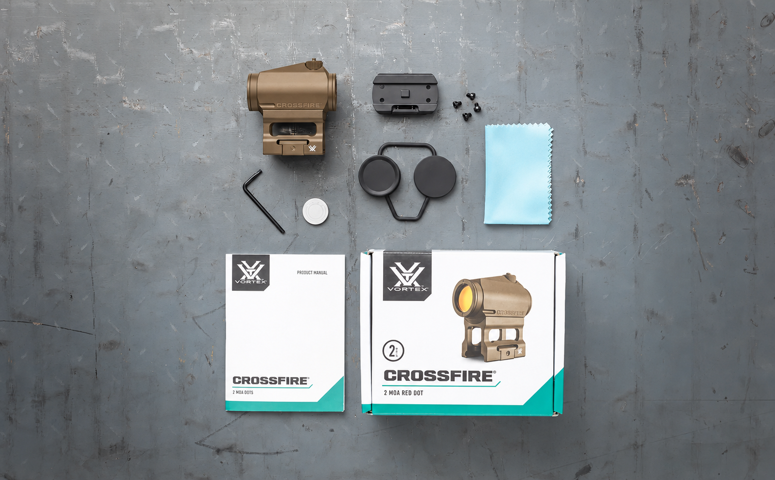 Obsah balenia Crossfire HD 8×42