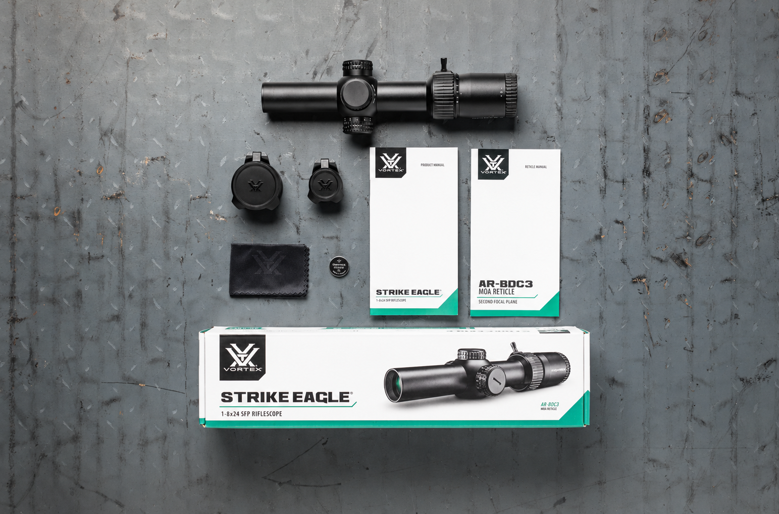 Obsah balenia Crossfire HD 8×42