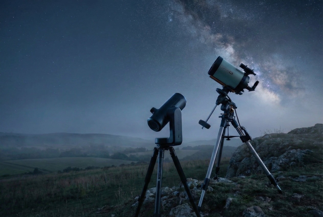 Teleskopy - nočná obloha
