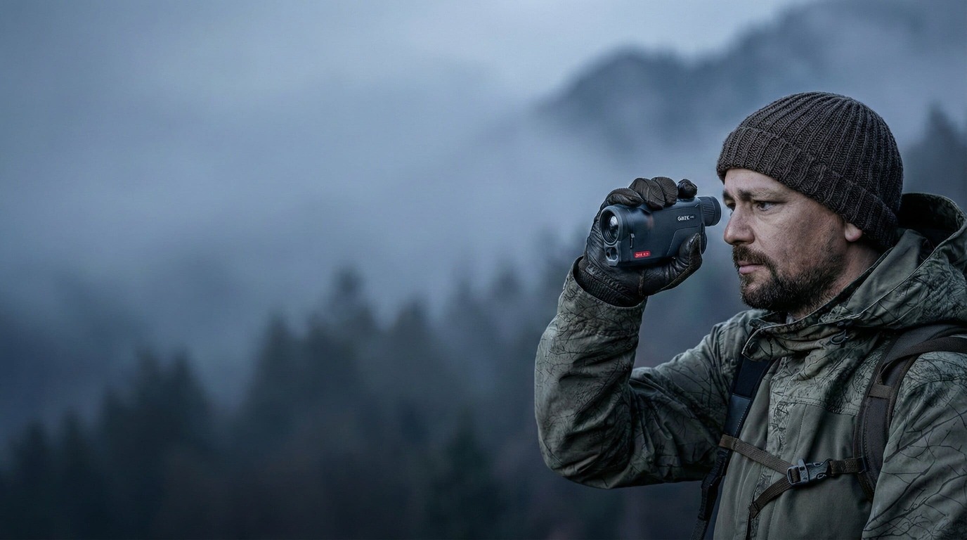 Termovízia - pozorovanie v teréne