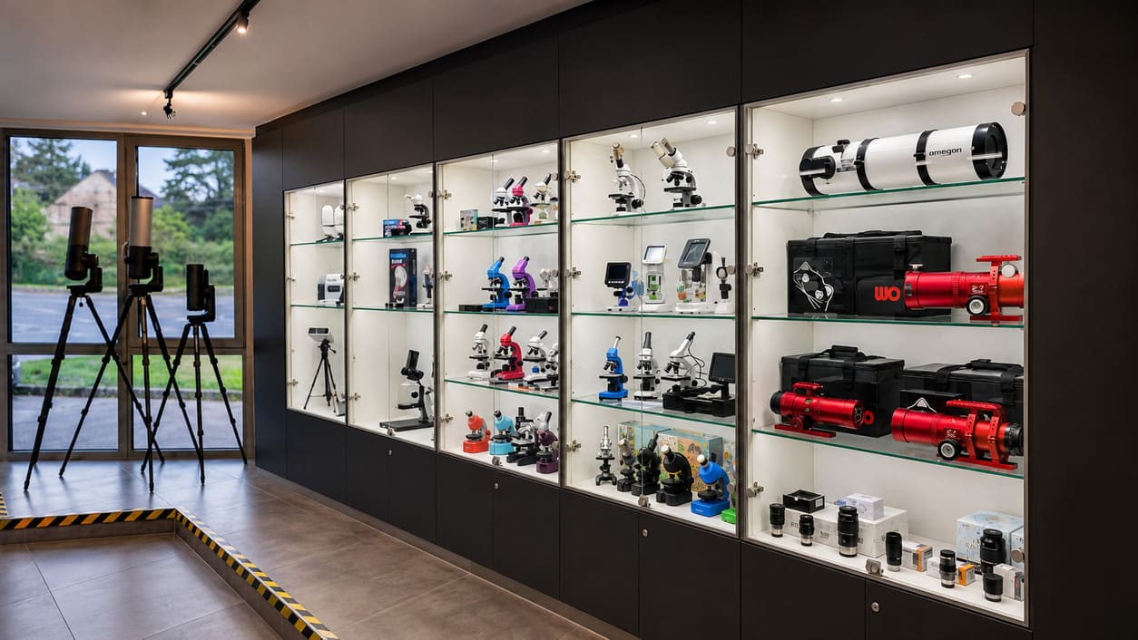 Showroom Sonata Optics — predajná zóna