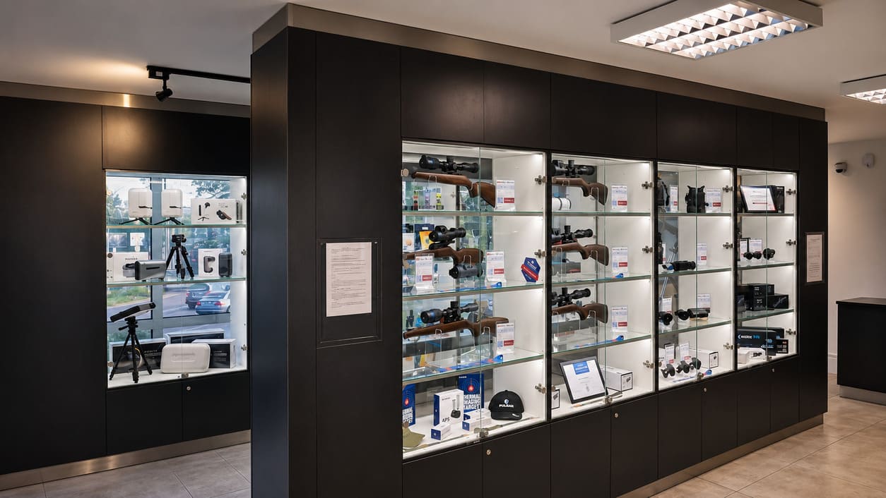 Showroom Sonata Optics — konzultačný priestor