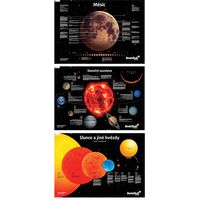 (CZ) Sada plakátů Levenhuk s vesmírnou tématikou