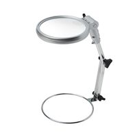 Šijacia lupa BRESSER 2×/4× s LED osvetlením Ø 120 mm