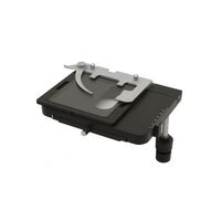 Hutnícky krížový stôl Optika M-1148, so sklenenou vložkou