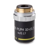 Euromex Objektiv 10x/0,25 plán, fáza, nekonečno, BB.7710 (BioBlue.lab)