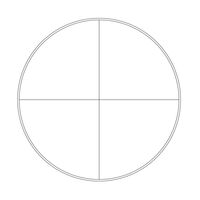 Motic Mikrometerstrichplatte Strichplatte, 140/14mm, Fadenkreuz, Ø23 mm (SMZ-140)