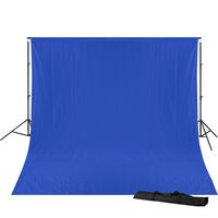 Pozadie BRESSER BR-D23 so systémom 3 × 6 m – Chromakey modré