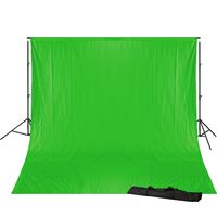 Pozadie BRESSER BR-D23 + greenscreen/chromakey zelené 3 × 6 m