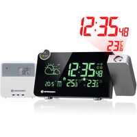 Funkčná meteostanica BRESSER s projekciou a farebným podsvietením