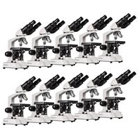 Sada mikroskopov BRESSER Researcher Bino – 10 ks