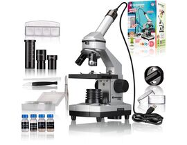 Bresser Junior 40x-1024x - biologický mikroskop s HD kamerou