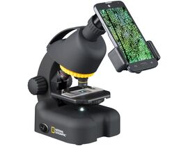 Mikroskop NATIONAL GEOGRAPHIC 40–640× so smartfónovým adaptérom
