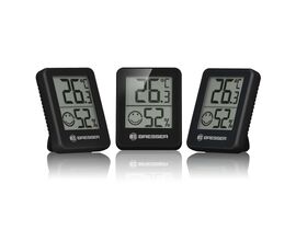 Sada termo-hygrometrov BRESSER ClimaTrend Hygro Indikator – 3 ks