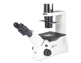 Motic Inverzný mikroskop AE31E, binokulárny, infinity, 40×–400×, fázový kontrast, halogén 30W