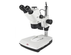 Motic Zoom-stereomikroskop SMZ171-TLED, trinokulárny, 7,5×–50×, pracovná vzdialenosť 110 mm