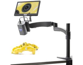 Mikroskop Optika IS-03, zoom 1x-14x, kamera 2MP, 11,5-palcová obrazovka