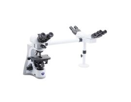 Optika Mikroskop B-510-3, diskusný, trinokulárny, trojhlavý, IOS W-PLAN, 40×–1000×, EU verzia