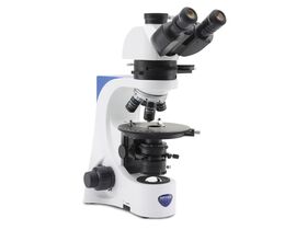 Optika Mikroskop B-383POL, trinokulárny, polarizačný, W-PLAN IOS, 40×–600×