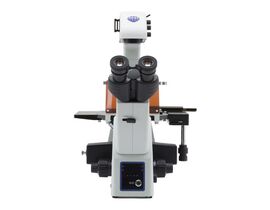 Optika Inverzný mikroskop IM-5FLD, fluorescenčný, trinokulárny, inversný, 10×/24 mm, dopadajúce a prechádzajúce svetlo, LED 5 W + 8 W, bez objektívov