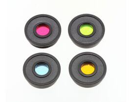 Sada farebných filtrov BRESSER Essential 1,25" červený, zelený, modrý, žltý