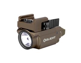 Svetlo na zbraň Olight Baldr Mini Desert 600 lm - zelený laser  