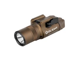 Svetlo na zbraň Olight BALDR PRO R Desert Tan 1350 lm – zelený laser   