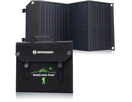 Prenosná solárna nabíjačka BRESSER 60 W s USB a DC výstupom