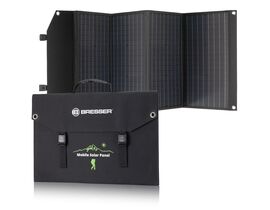 Prenosná solárna nabíjačka BRESSER 120 W s USB a DC výstupom