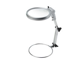 Šijacia lupa BRESSER 2×/4× s LED osvetlením Ø 120 mm
