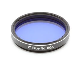 EXPLORE SCIENTIFIC Filter 2" Blue No.80A