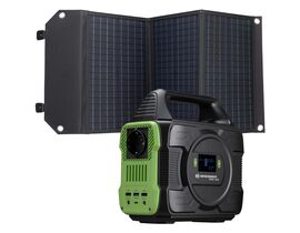 Sada BRESSER Mobile Power-Station 300 W + solárna nabíjačka 60 W
