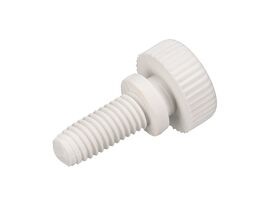 Justačné skrutky hľadáčika BRESSER 5 mm – biele