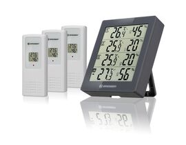 Termo-hygrometer BRESSER Quadro – 4 nezávislé merania