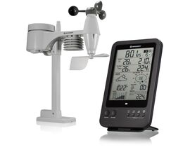 Meteostanica BRESSER 5-v-1 – čierna