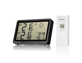 Funkčná meteostanica BRESSER Meteo Temp HZ – čierna