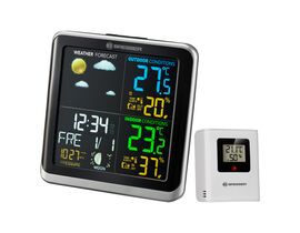 Meteostanica BRESSER ClimaTemp TB s LCD farebným displejom