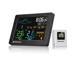 Farebná meteostanica BRESSER MeteoTemp Baro HZ