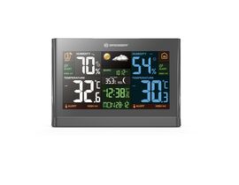 BRESSER rádiom riadená meteorologická stanica Meteo THBM Farba sivá