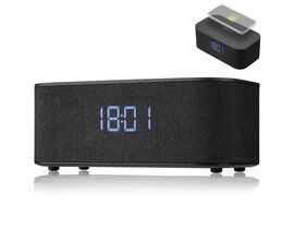 Bluetooth stereo reproduktor BRESSER s budíkom a nabíjaním