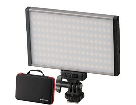 LED videolampa BRESSER PT Pro 15B Bi-Color s obalom