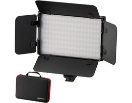 LED videolight BRESSER PT Pro 15B-II Bi-Color s klapkami, batériou a taškou