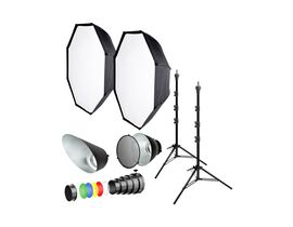Štúdiový bleskový set BRESSER č. 1