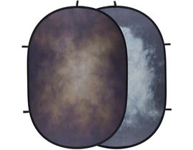 Skladacie pozadie BRESSER BR-FB38 150 × 200 cm fialové/modré