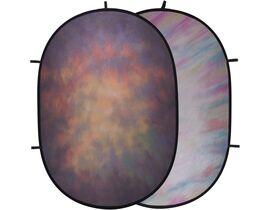 Skladacie pozadie BRESSER BR-FB1411 150 × 200 cm fialové/ružové