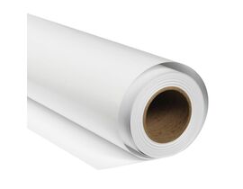 Papierové pozadie BRESSER SBP01 1,69 × 11 m – arkticky biele