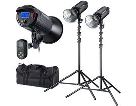 COB LED Dual Kit BRESSER BR-200S s reflektormi – denné svetlo
