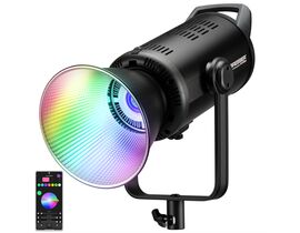 COB LED svetlo BRESSER BR-180RGB s reflektorom